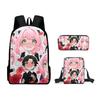 Rollenspiel Animation Zubehör Rucksack Schultasche Umhängetasche Federmäppchen Dreiteiliges Set