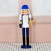 Hanukkah Nutcrackers Soldier Figure Wooden Christmas Decoration Vintage Home Ornament For Holiday Festives Shelf Display