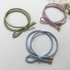 Natunofu Hair Stylish Hair Ties for Adults with Metal Hair Stylish Hair Ties with Cute Korean Solid Elegant Set of 6 Stylish and Simple for Adults