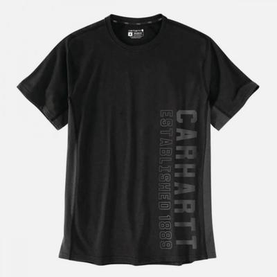 carhartt 105202  Posfit Logo Mw Short Sleeve Tee Black 93679 93679