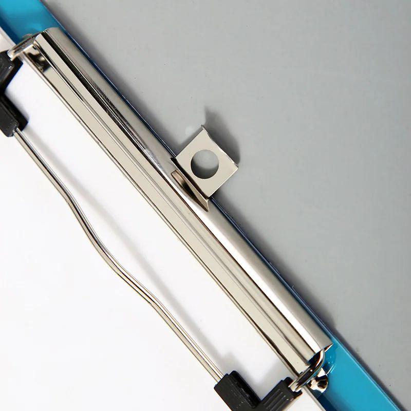 A4 Clear Colored Plastic Scale Clipboard Student Writing Board Artist Paint Pad Copying Plate Office School Folder Clip Mat Gift