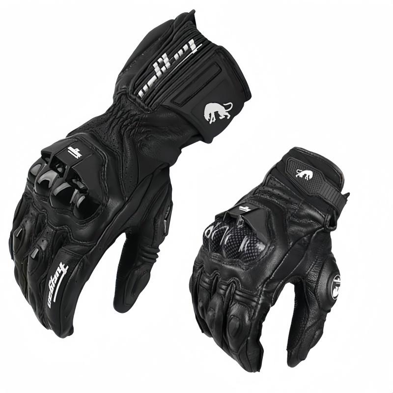 Motorcycle Gloves Afs6  Afs18 Security Protection Windproof Motocross Mittens Touch Screen Men's Leather Motorbike Glove