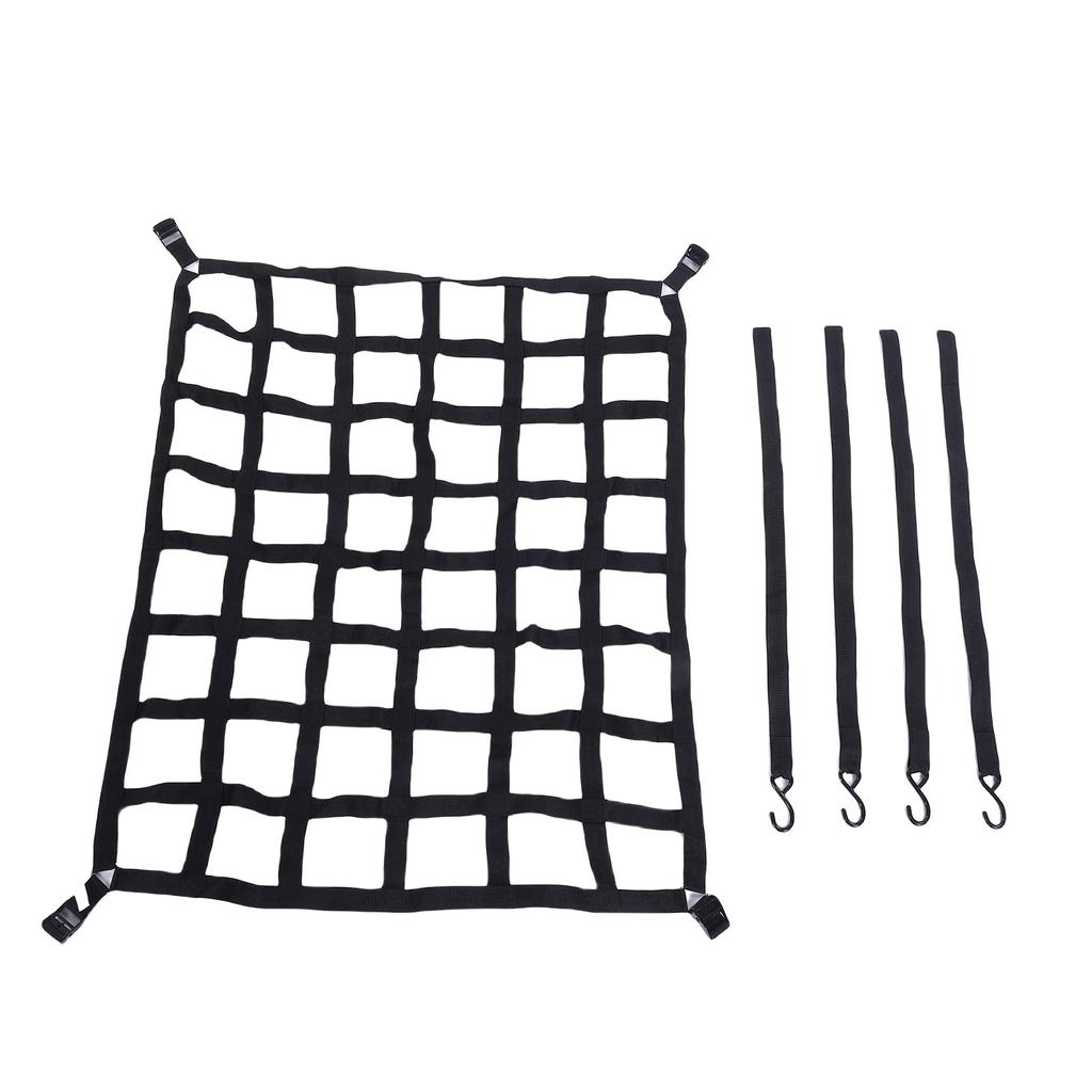Pickup Net Strong Load Bearing Multifunctional Heavy Duty Roof Rack Basket Net with S Hook