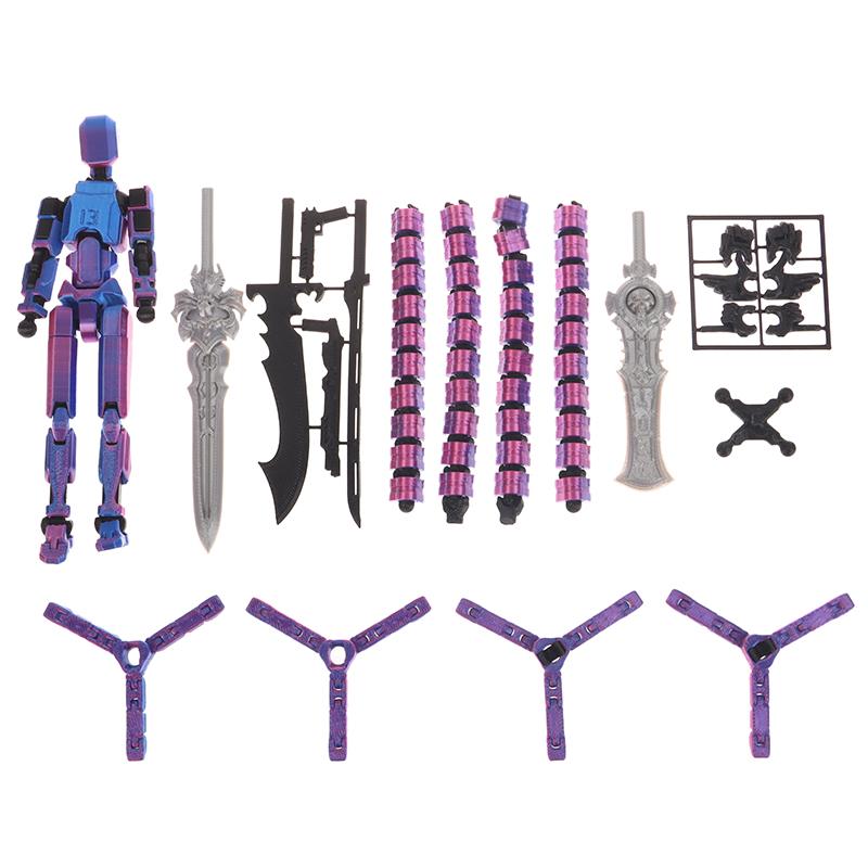3D Tištěná Figurína 13 Chapadel Série Hračky Akční Figurky Vícekloubové Pohyblivé Měnící Tvar Robot Hry Rodič Dítě