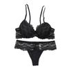 New lace with steel rim, sexy underwear, T-shaped underwear, fashionable gathering and adjustment bra.