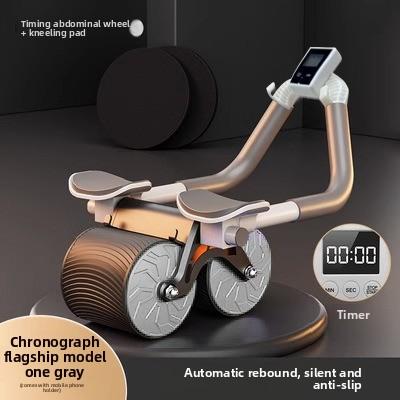 Elbow Support Plank Ab Wheel Automatic Rebound Abdominal Muscle Wheel Fat Burning Belly Slimming Tool Home Fitness Equipment