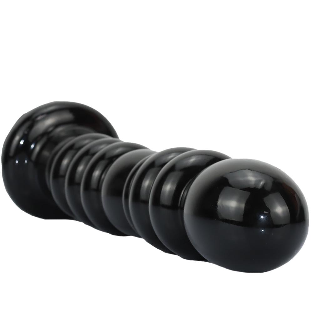 37x7cm Bardzo Duże Gwintowane Koraliki Analne i Dilator dla Mężczyzn i Kobiet