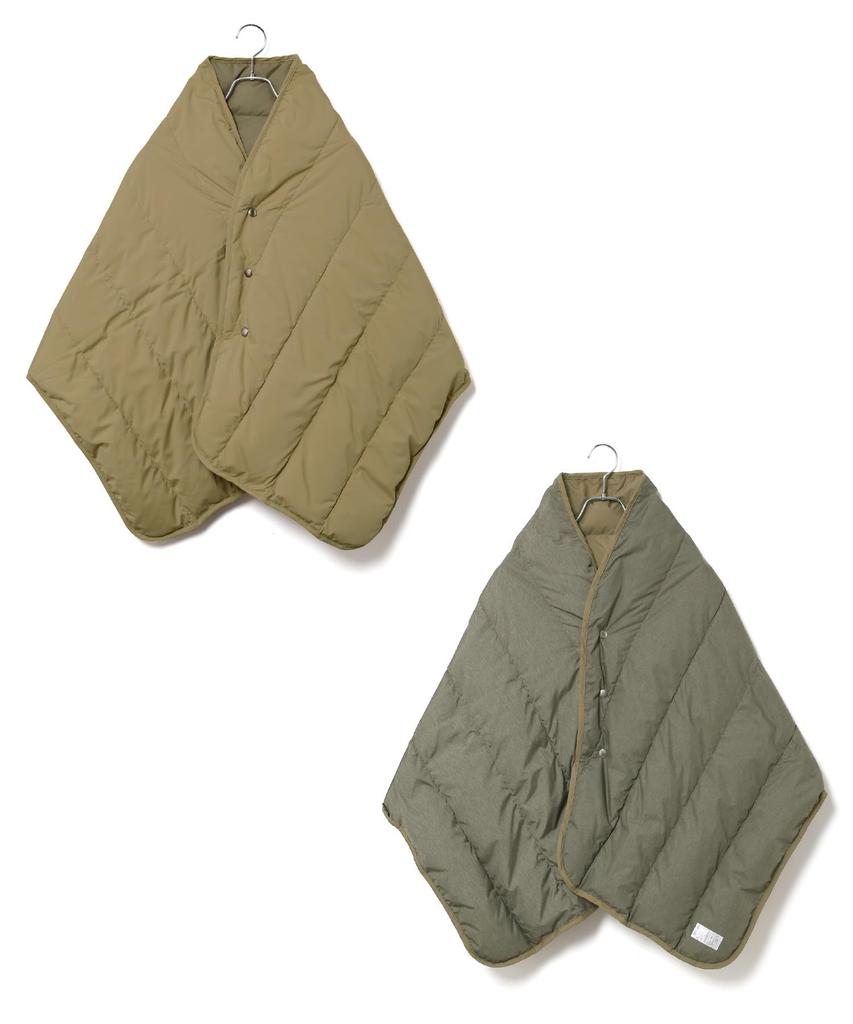 LOPE Down Cape LOFT Reversible Quilted Down Cape GGJ61210 Khaki [Series] [The LABO] Women's (36)