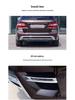 Mercedes-Benz ML-Class Front & Rear Bumper Guard Plates and Fog Light Strips with Trunk Pedal
