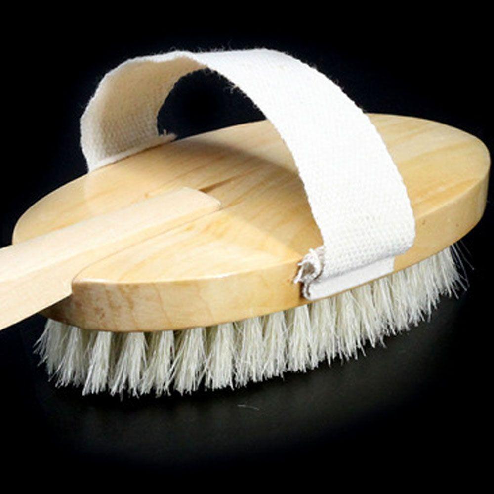 Dry Skin Body Shower Long Handle Bathroom Accessories SPA Scrubber Massage Shower Brush Bath Brush
