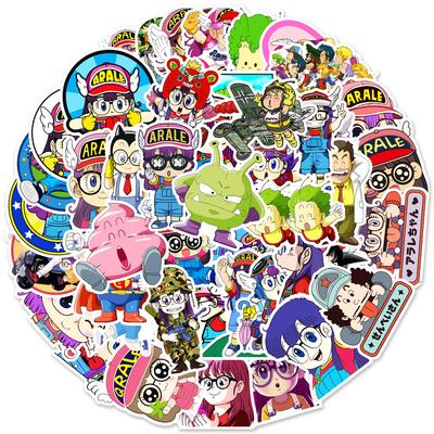 50 Cartoon Cute Alare Notebook Skateboard Trunk Water Cup Doodle Decorative Stickers