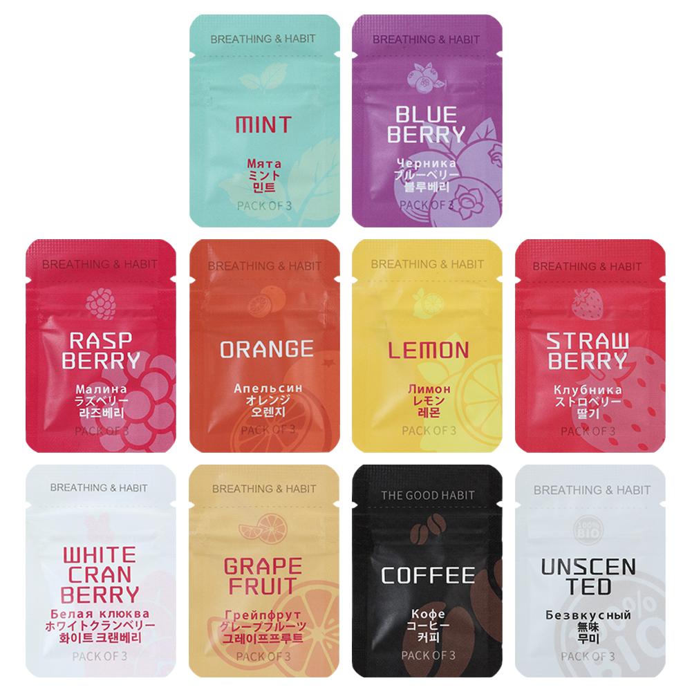 Decompression Cotton Filter Multi-Purpose Fruit Flavors Filter Breathing Resistance Filter Relieve Anxiety Accessories