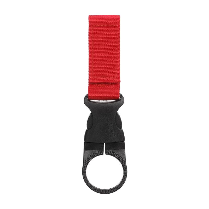 Tactical Nylon Water Bottle Hanger with Quick Release Clip Lanyard