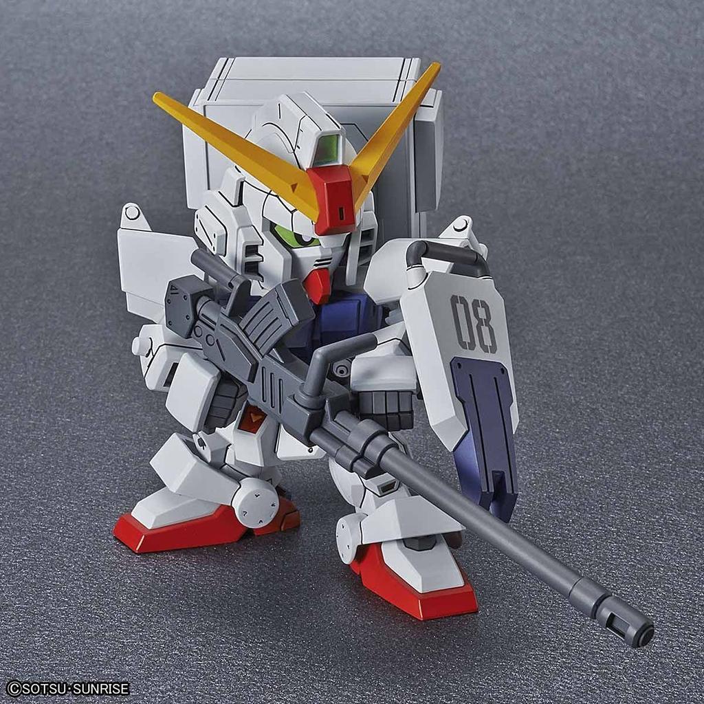 SD Gundam Cross Silhouette Ground Type Gundam Pre-Colored Plastic Model