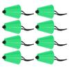 8PcsCelsiusSet Kayak Scupper Plug Silicone Drain Hole Bung Stopper with Lanyard for Canoe