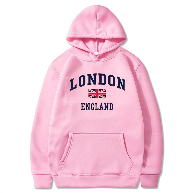 London England Hoodie Men's Hooded Sweatshirts Winter Autumn Fleece Outdoor Sports Casual Pullover men womens Hoodies Clothing