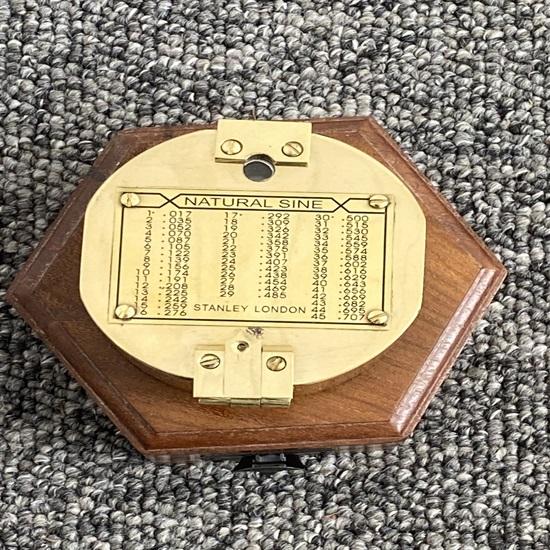 Brunton 7.62cm Solid Marine Compass with Wooden Box As a Gift