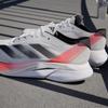 adidas Adizero Boston 12 IF9210 Men's Performance Sports Shoes Cloud White / Aurora Met. / Solar Red