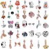 Newcopper Autumn Maple Leaf Charms Squirrel Hedgehog Bead Pendant Fit Original Bracelet Women Diy Jewelry Make Fashion Gift
