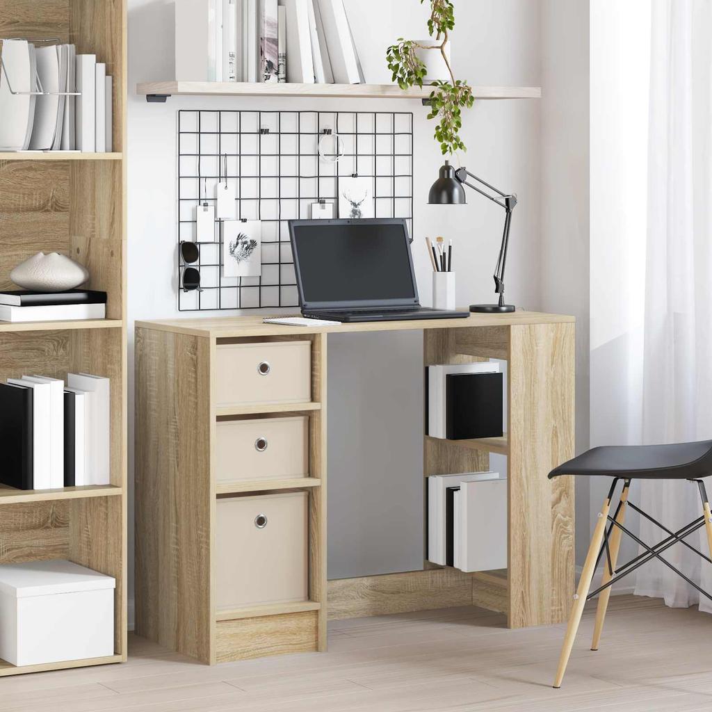 Desk Sonoma Oak 100 x 40 x 75 cm Particleboard