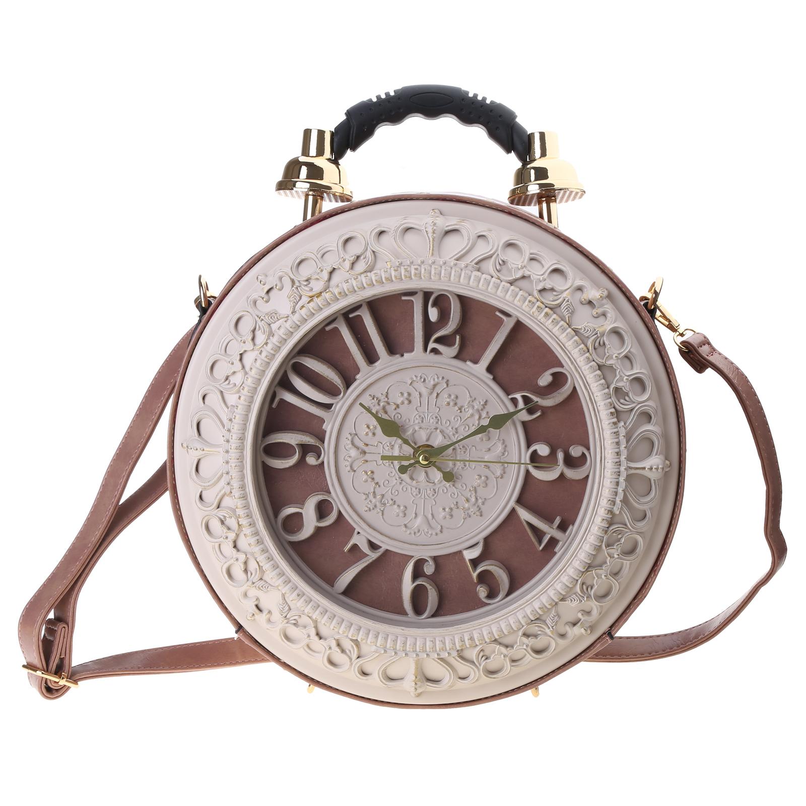 Jaunums Darbojošs Pulkstenis Pleca Soma Crossbody