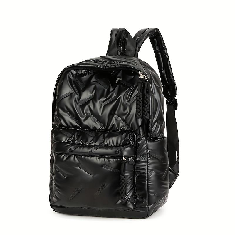 

Зимний космический нейлоновый рюкзак с мягкой подкладкой женский большой вместимости школьная сумка для студента уличный рюкзак для отдыха