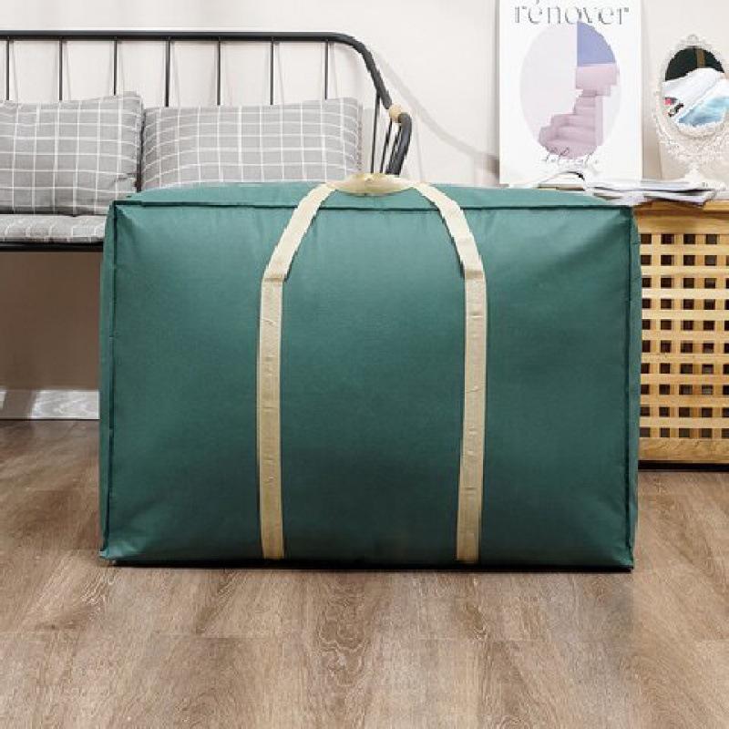 Oxford Cloth Moving Packing Bag Travel Luggage Bag Large Capacity Sturdy Waterproof Clothes Quilts Luggage Storage Bag