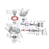 ZSDTRP Final Drive Gears for CJ-K750 With 9:35 / 8:37 Gear Ratio Original Rear Driving Gear