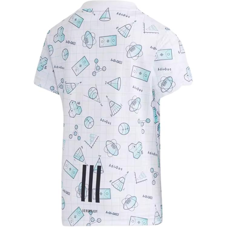 Adidas Grade School T Shirts Crew Neck Moderate GP0448