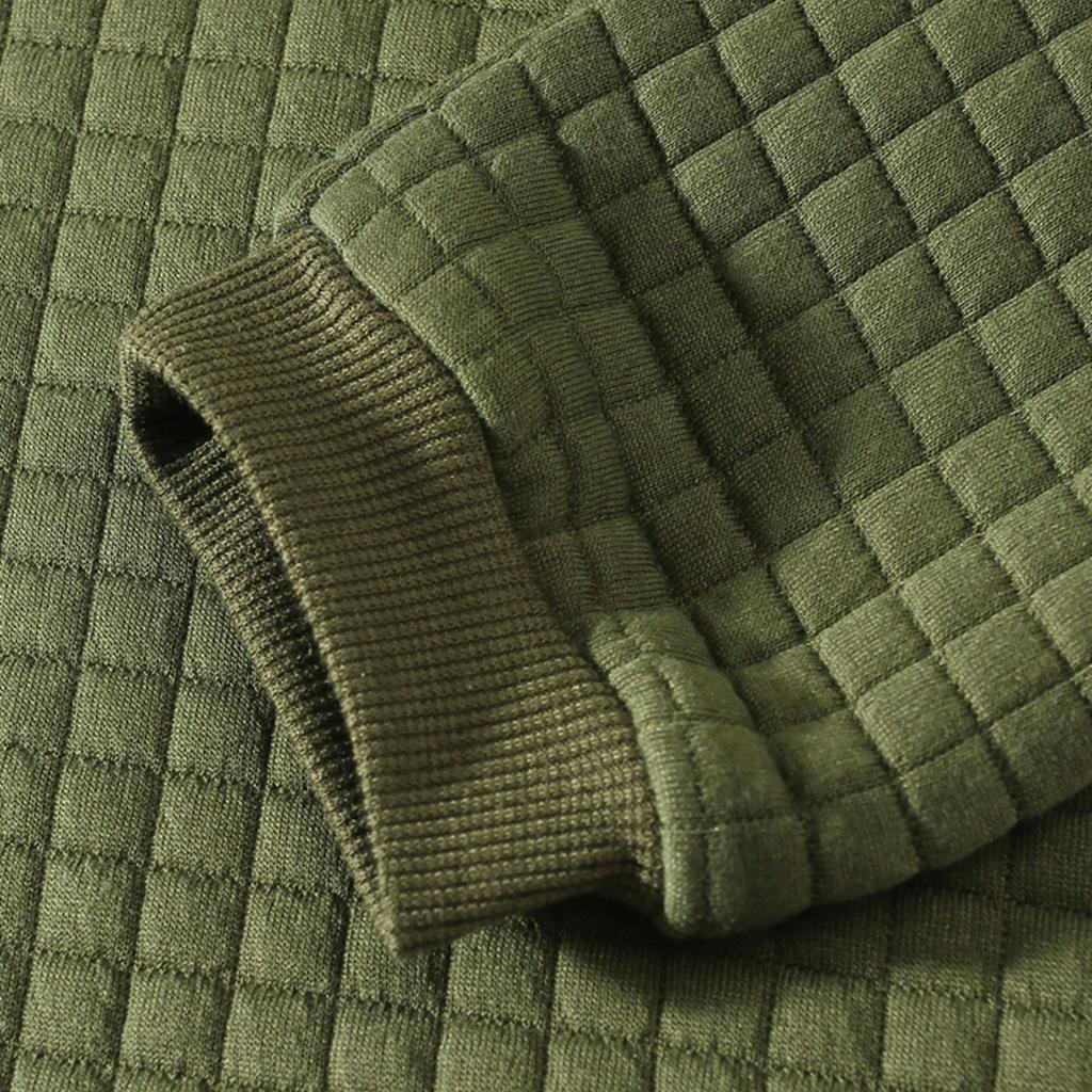 Men's Casual O-neck Loose Cotton Sweater Pullover