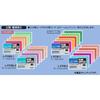 KOKUYO Number Stickers 0 to 9 10 types 600 pieces L-FCH White