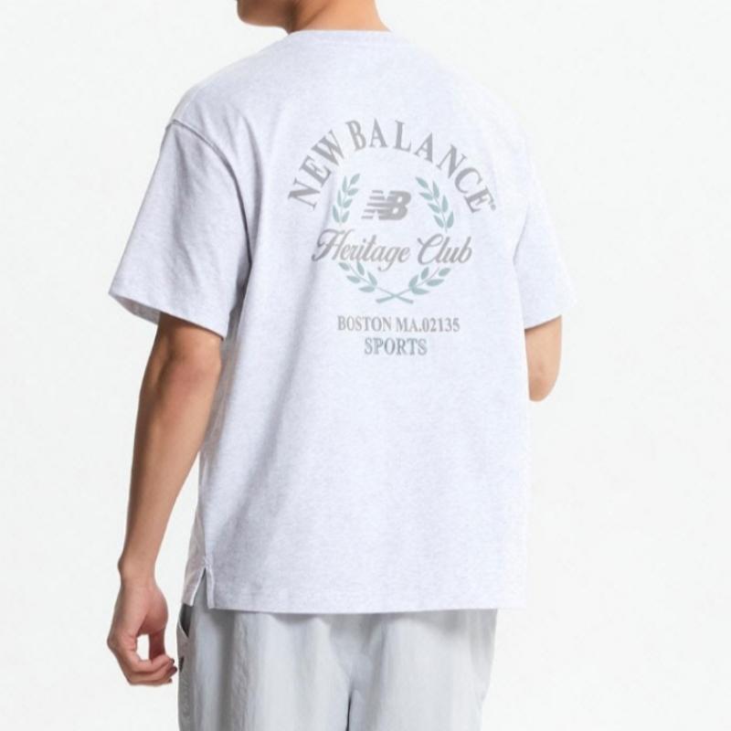 New Balance HeriTage Back Graphic ShorT Sleeve T ShirT S Tqk Nbnef21483 16