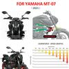 MT-07  NEW Motorcycle Parts Side Downforce Naked Spoilers Fixed Wing Winglet Fairing Wings Deflectors For Yamaha MT07 MT