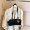 Retro Leopard Print Bag Women's Autumn New Niche Armpit Bag Fashionable High-value Simple Shoulder Bag Women