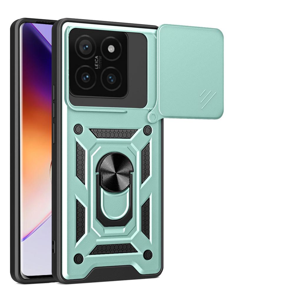Camera protect Case for Xiaomi 14T Pro Xiaomi Mi 14T Armor Hybrid Ring Back Cover
