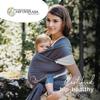 Boba Wrap Baby Carrier Authorized Distributor Dark (Japanese Product) (Organic Gray)
