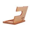 Wood Phone Docking Station Key Holder Desktop Storage Organizer Surface Polishing Treatment Watch Glasses Stand