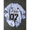 Men's T-shirt with digital street print pattern