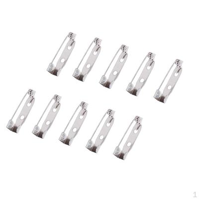 50 pezzi Spille Spilla Chiusura posteriore Badge con nome Artigianato fai-da-te 20 mm