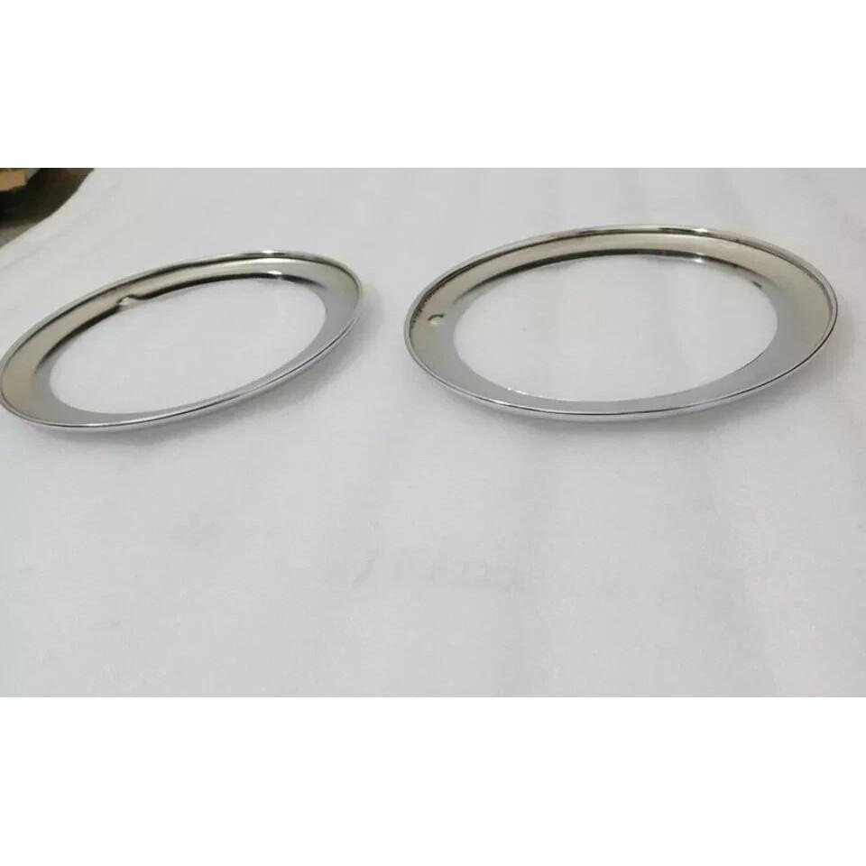 Farların Sabitleme Seti Kapak Krom Jant Kenarlığı 8" Willys Jeep Kamyonlar İçin Uyar