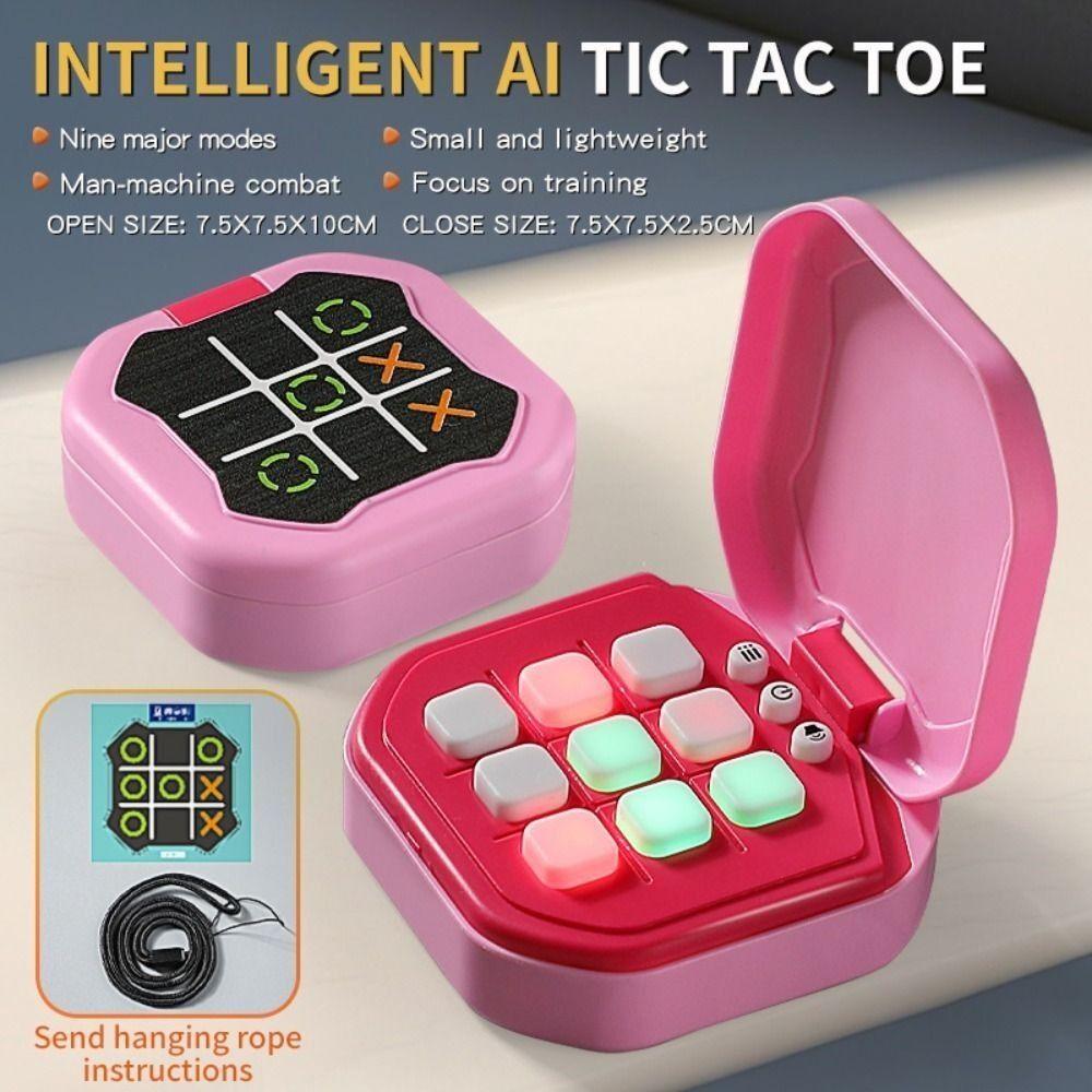 Electronic Components Jingzi Chess Game Machine 9-IN-1 Noughts and Crosses Game  Adults Kids