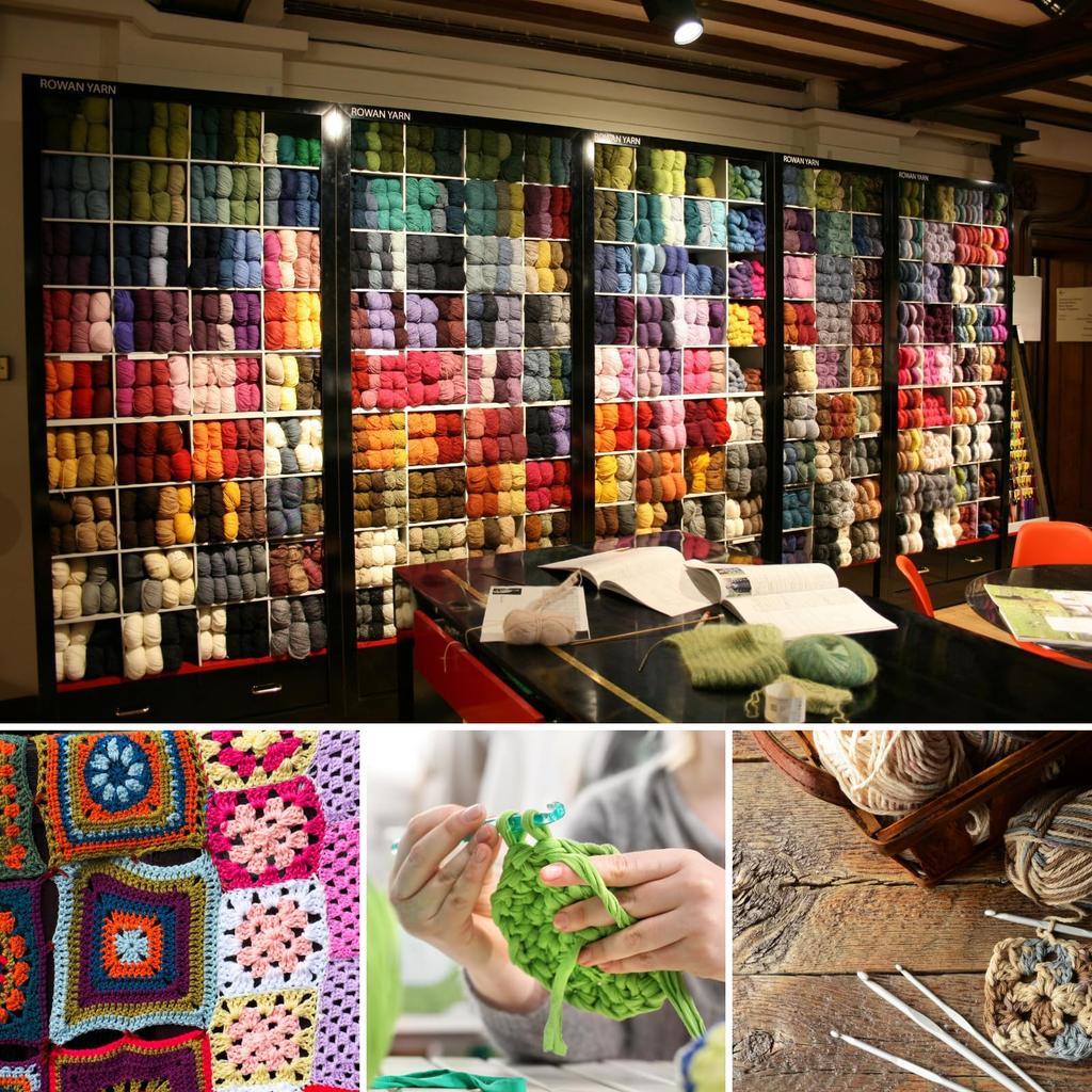 Milibess Foldable Blocking 33x33cm Large Size for Crochet Foldable Freestanding Knitting and Craft Tool Board, Finishing, Storage, Stand,