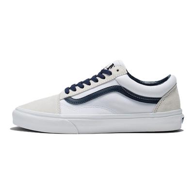 Old Skool Durable Breathable Low-Top Skate Shoes Unisex Sneakers White Blue VN0005UFYY2