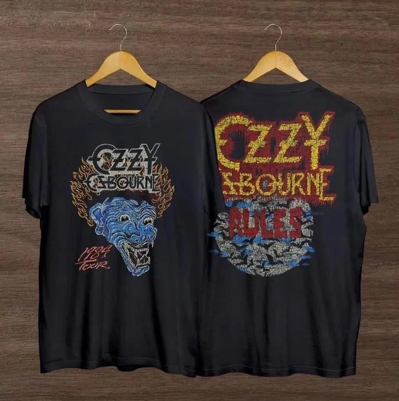 Vintage Style Ozzy Osbourne Bark At The Moon Tour  84 T-Shirt Vintage Ozzy Osbo XXXXL