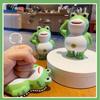 Green Squeeze Toy Frog Toy PU Slow Rebound Pinch Music Frog Frog Pinch Music Toy  Kids Toys