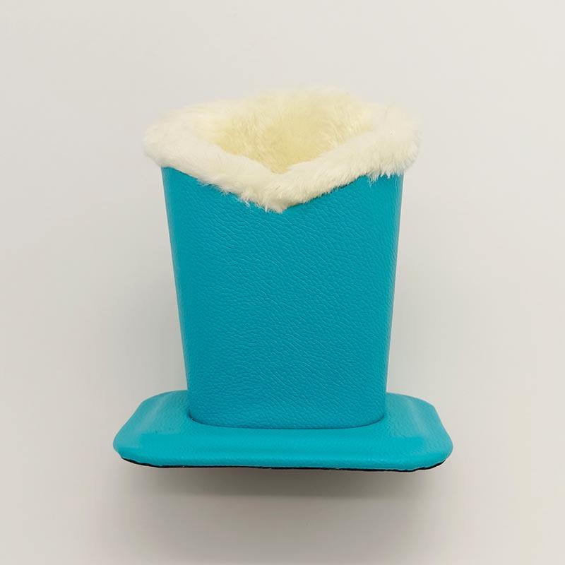 Soft Plush Lined Glasses Desk Holder Eyeglasses Sunglasses Stand Anti scratch Storage Case Make Up Brush Holder Pen Container