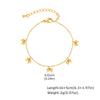 Wind Stainless Steel Flat Cross Chain Bow Women'S Niche Exquisite Bracelet Nc-