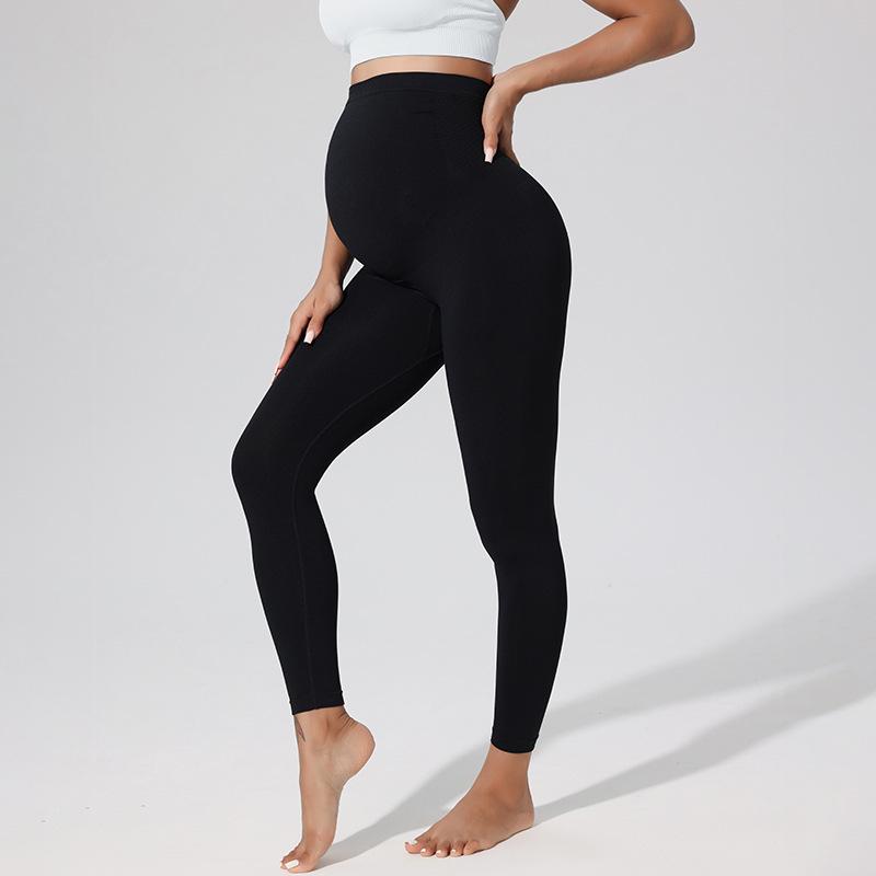 

Летние брюки для йоги для беременных: Леггинсы для женщин с легкой поддержкой живота, эластичной посадкой Medium чёрный