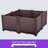 Thickened Plastic Vegetable & Flower Planter Box for Balcony, Indoor, Terrace, or Courtyard