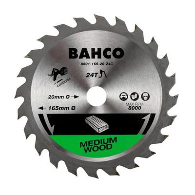 Bahco Circular Saw For Wood For Circular Saws 165mm, Medium Wood